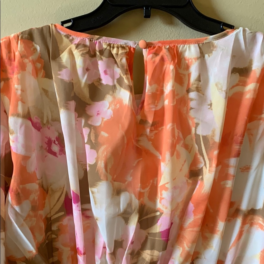 Rachel Rachel Parcell Sz Small Floral Print Women's Dress /New With Tags